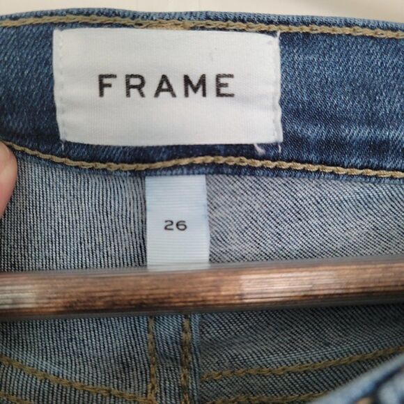 Frame  skinny Blue  jeans size 26‎ - Picture 3 of 10